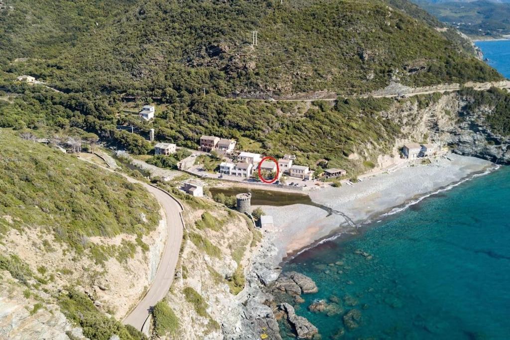 Cap Corse - Grande Maison Au Bord De Mer - Pmr Grillasca Exterior photo